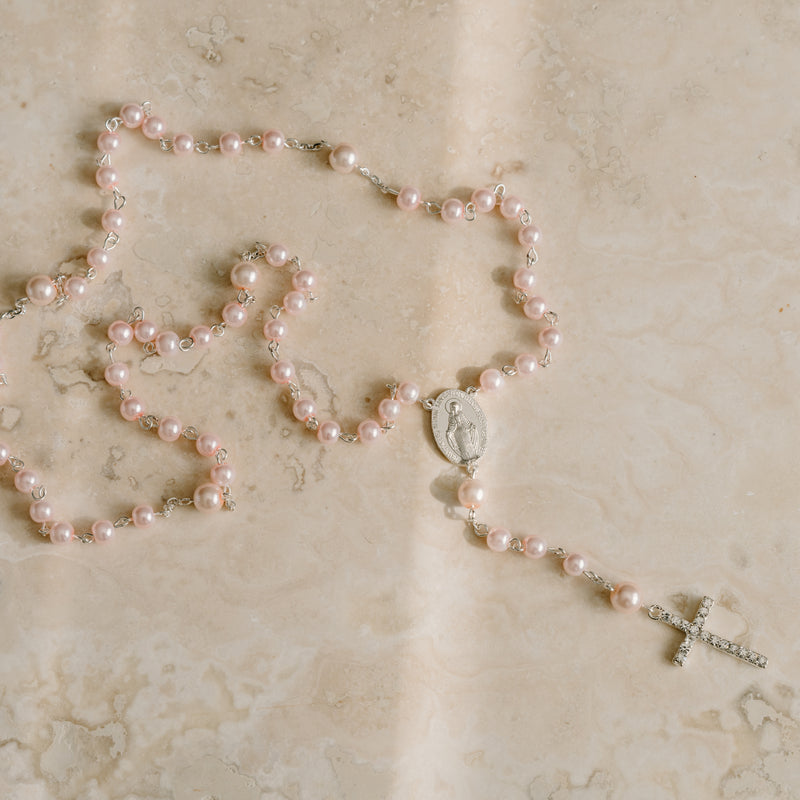 Custom Handmade Rosaries with Name - Lia Lubiana
